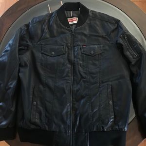 Levi's Men's Faux-Leather Depot Jacket
